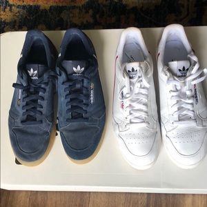 2 pair Adidas Continental very good condition 13